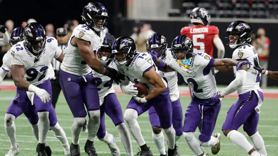 Los Ravens ganaron en tiempo extra ante Atlanta | AP