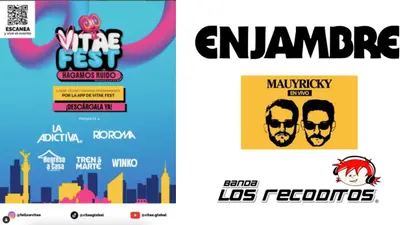 ¿Enjambre GRATIS en el Zócalo? Esto se sabe del Vitae Fest 2026 y su cartel