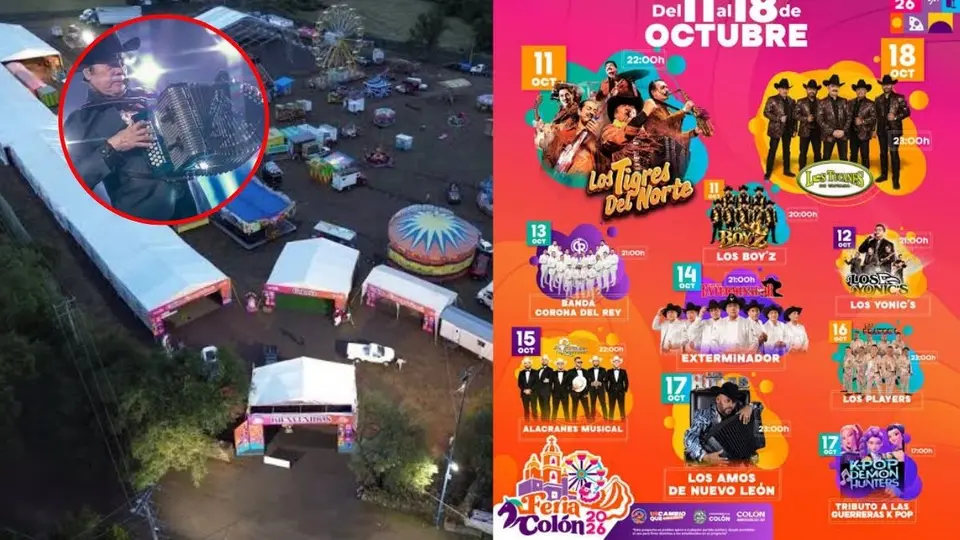 ¡Los Tigres del Norte GRATIS! Así puedes ver su concierto en la Feria de Colón 2026