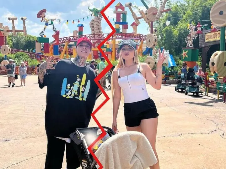 Santa Fe Klan reveló cómo fue su noviazgo con Maya Nazor./I: Instagram @nazormaya