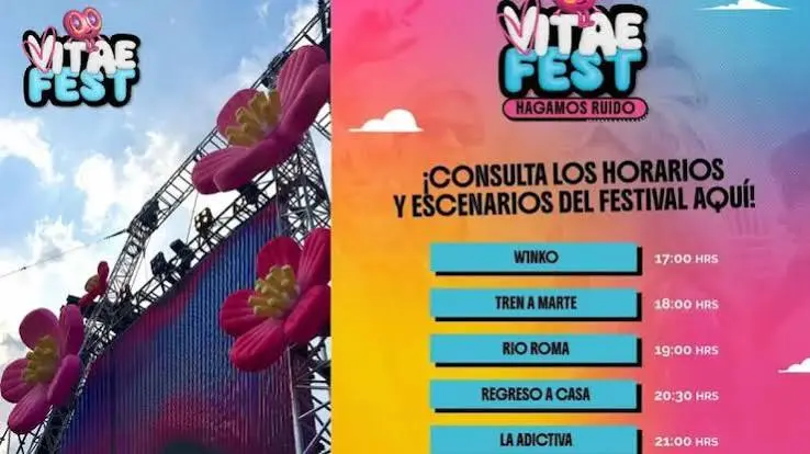 La fecha anunciada para el Vitae Fest 2026 es el 8 de noviembre, aunque aún deben confirmarse los detalles del evento./Especial