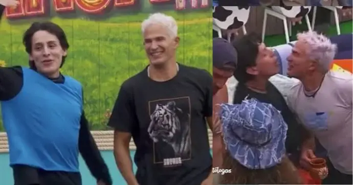 Kunno y Julio habían mantenido una relación cercana al comienzo de la competencia./Especial