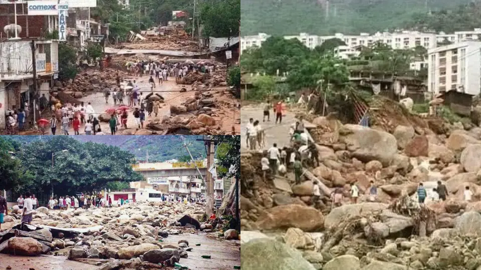 El huracán Paulina azotó las costas de Oaxaca y Guerrero en octubre de 1997, con lluvias que desencadenaron inundaciones y deslaves / Especial