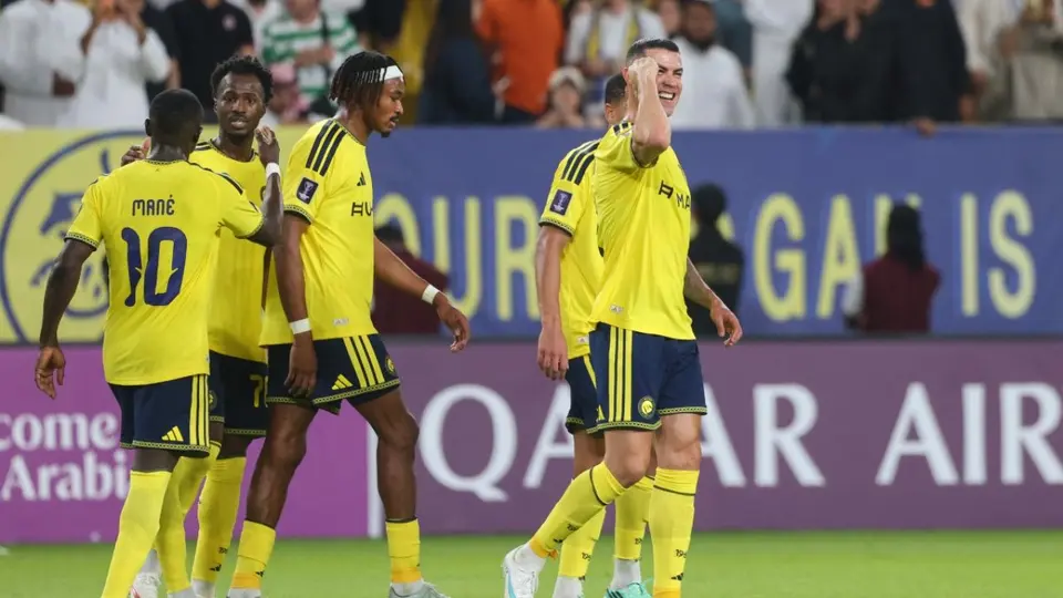 Cristiano Ronaldo celebra con Al Nassr | AFP