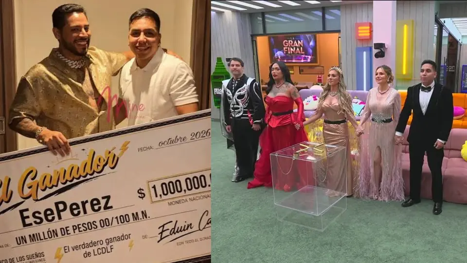 Ese Pérez recibe un millón de pesos;  tras ser posicionarlo como el verdadero ganador de la Casa de los Famosos