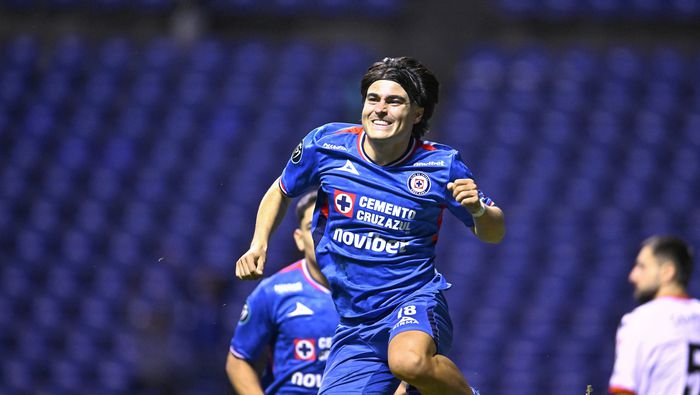 Luka Romero festeja su primer gol ante Vancouver FC | MEXSPORT