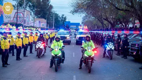 Por tierra y por aire, los enamorados podrán estar seguros disfrutando su día / FB: @PoliciaCDMX