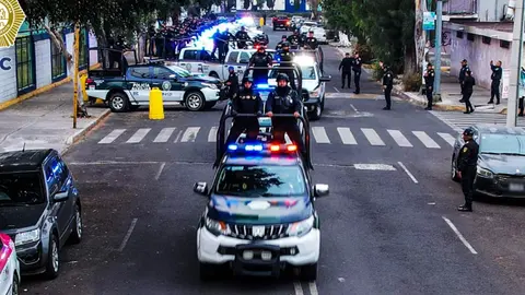La Secretaría de Seguridad Ciudadana alista un megaoperativo /  FB: @PoliciaCDMX