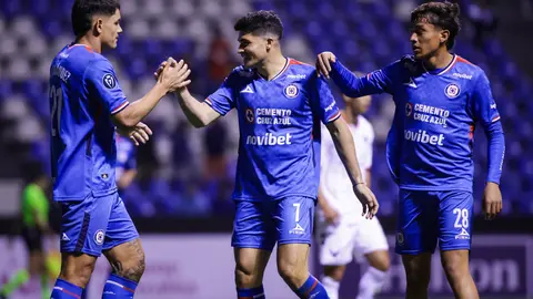 Cruz Azul en su victoria en CONCACAF ante Vancouver FC I MEXSPORT