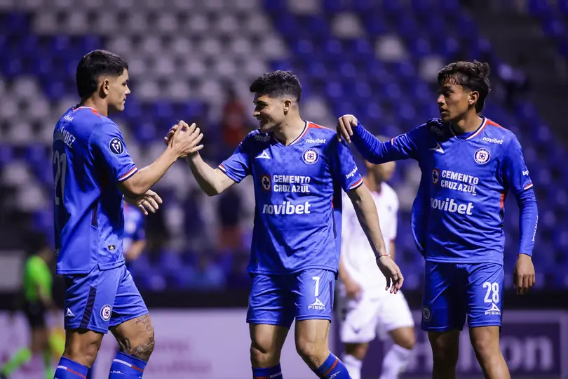 Cruz Azul en su victoria en CONCACAF ante Vancouver FC I MEXSPORT