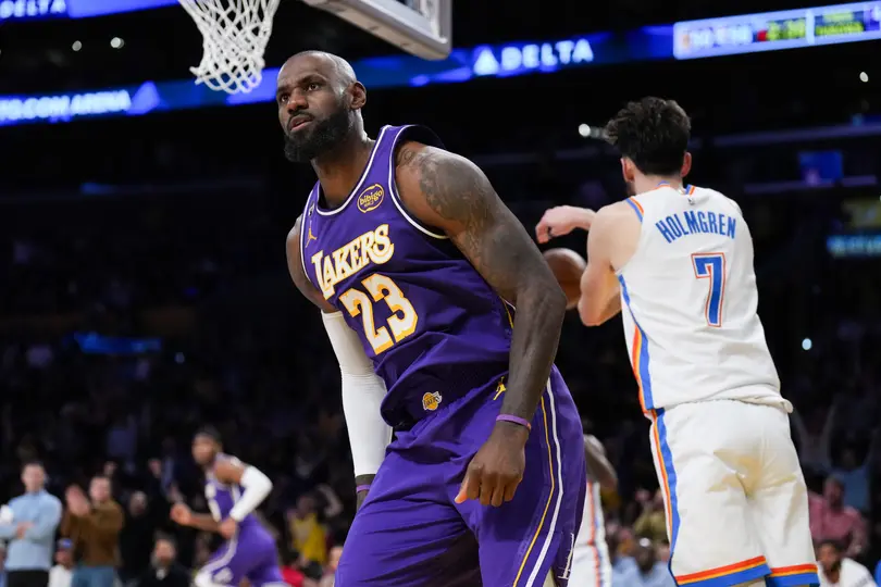 El 23 de los Lakers tuvo una participación muy importante ante los Mavs | AP