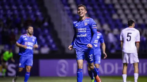 Jorge Rodarte en celebración de su gol contra Vancouver FC | MEXSPORT