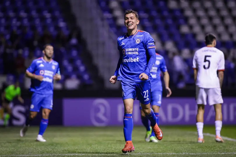Jorge Rodarte en celebración de su gol contra Vancouver FC | MEXSPORT