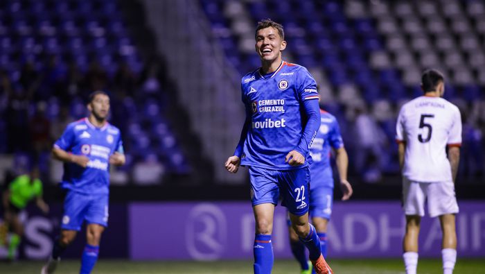 Jorge Rodarte en celebración de su gol contra Vancouver FC | MEXSPORT