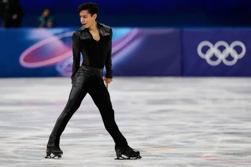 Carrillo tuvo una gran actuación en la final del patinaje artístico |  AP