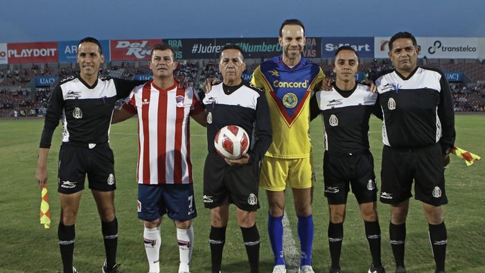 Ramón Ramírez y Zague previo al compromiso entre las leyendas de Chivas y América | MEXSPORT