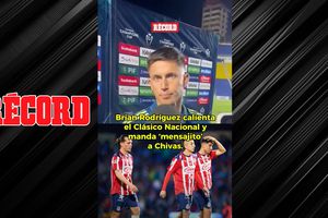 ¡CONTUNDENTE RAYITO! Brian Rodríguez le mandó un recadito a Chivas a pocos días del Clásico Nacional. ¿Confiados?