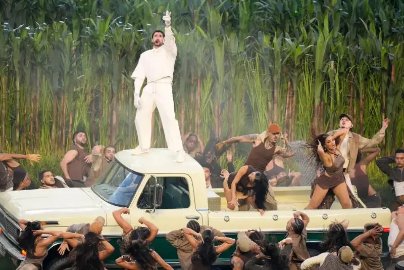 Bad Bunny en el Super Bowl LX | AP