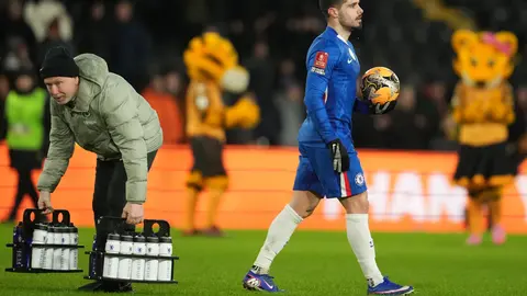 Momentos del cotejo entre Chelsea y Hull | AP