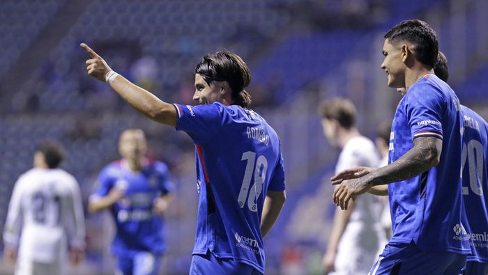 Luka Romero en celebración de gol ante Vancouver FC | IMAGO 7