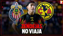 ¡ALERTA en COAPA! ZENDEJAS no estará en el AMÉRICA vs CHIVAS
