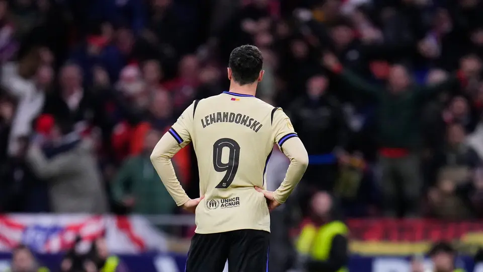 Anularon el gol por fuera de lugar de Lewandowski | AP
