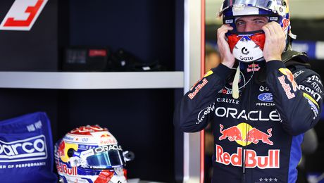 Verstappen durante la pretemporada de la Fórmula 1 en Bahréin | RED BULL