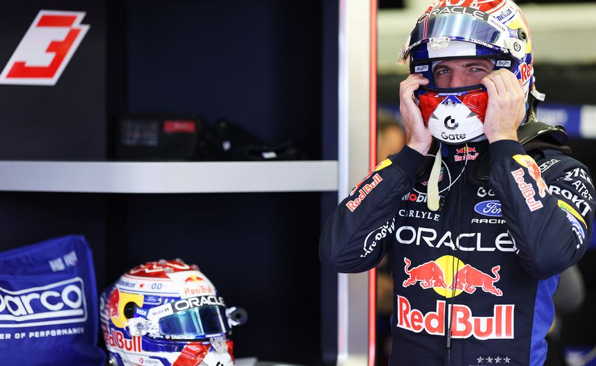 Verstappen durante la pretemporada de la Fórmula 1 en Bahréin | RED BULL