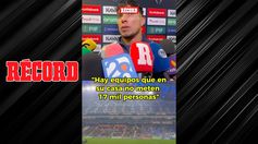 “YO VEO EL VASO LLENO” Salcedo habla de la entrada en el BBVA para el Rayados vs Xelajú.