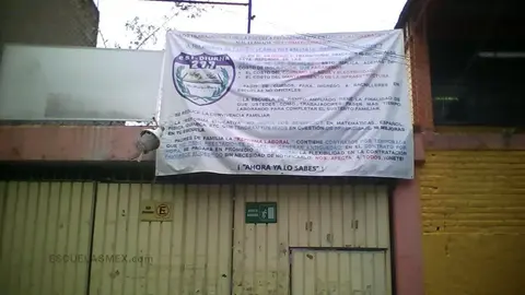 Secundaria 277 ubicada en Venustiano Carranza y pelea donde padre amenaza a profesor./ escuelasmex.com