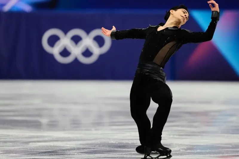 Carrillo tuvo una gran actuación en la final del patinaje artístico |  AP
