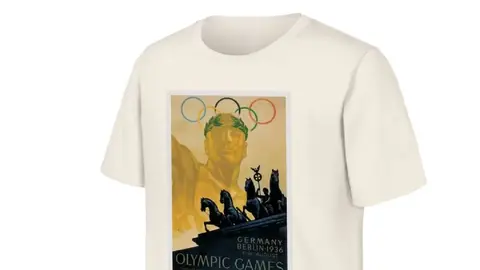 Acusan al COI de vender camisetas de la época nazi