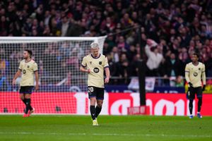 Barcelona tras derrota ante Atlético de Madrid | AP