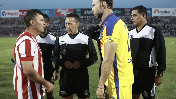 Ramón Ramírez y Zague en el Clásico de Leyendas | MEXSPORT