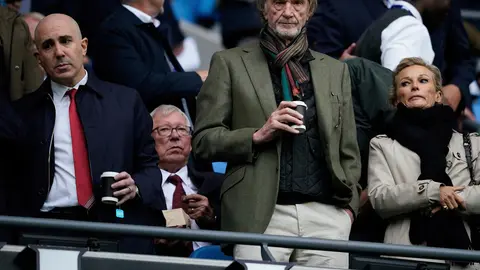 Sir Jim Ratcliffe, copropietario del Manchester United | AP