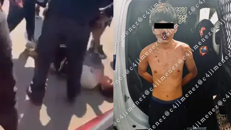 VIDEO: Así fue la detención de Kevin, presunto agresor de Jeremy en secundaria de Tláhuac