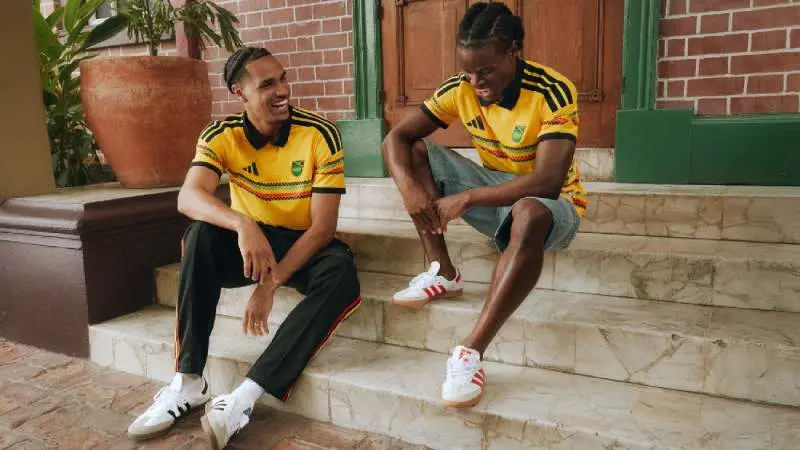 Jersey de local de Jamaica | X:@ jff_football