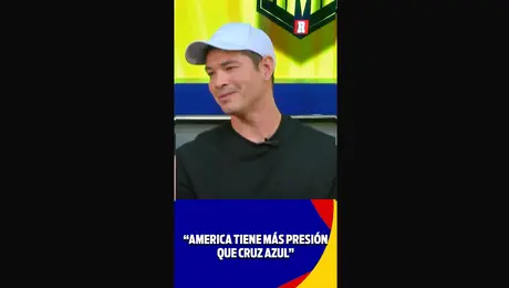 “AMERICA TIENE MÁS PRESIÓN QUE CRUZ AZUL”
