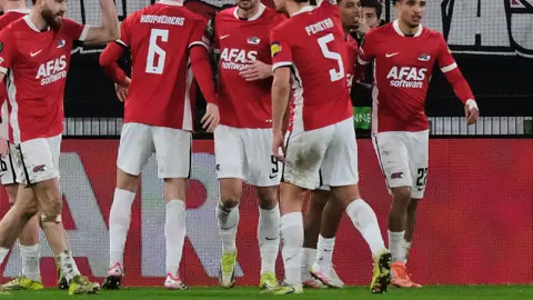 Equipo del AZ Alkmaar en la Conference League | AP