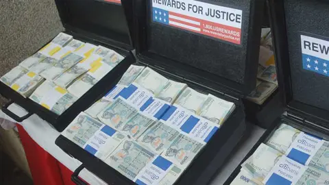 El anuncio fue difundido a través del programa "Rewards for Justice". / United States Department of State
