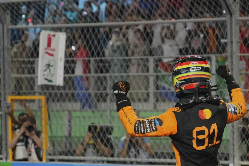 Oscar Piastri en el Gran Premio de Arabia Saudita en 2025 | AP