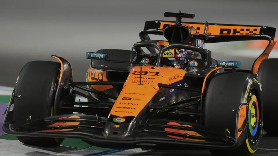 Oscar Piastri en el Gran Premio de Arabia Saudita en 2025 | AP