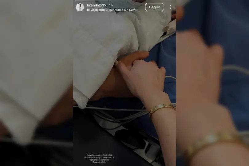 Así fue el mensaje de Brenda, esposa de Malagón | CAPTURA DE PANTALLA