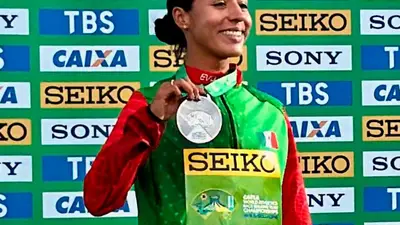 ¡Orgullo mexicano! Alejandra Ortega conquista la plata en Mundial de Marcha por Equipos