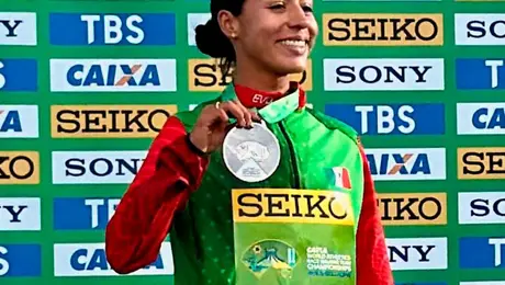 ¡Orgullo mexicano! Alejandra Ortega conquista la plata en Mundial de Marcha por Equipos