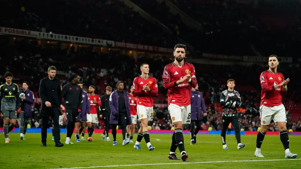 Bruno Fernandes tras finalizar el encuentro l AP