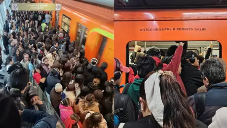 Metro CDMX hoy 13 de abril: Otra vez caos, retrasos de hasta 20 minutos y paro de trabajadores