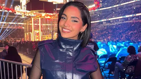 ¿Quién es Andrea Bazarte? La novia del Grande Americano que también triunfa en WWE