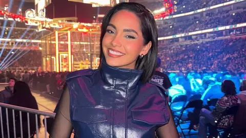 ¿Quién es Andrea Bazarte? La novia del Grande Americano que también triunfa en WWE