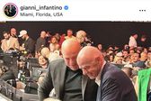 Infantino se lleva el protagonismo junto a Trump en la UFC 327